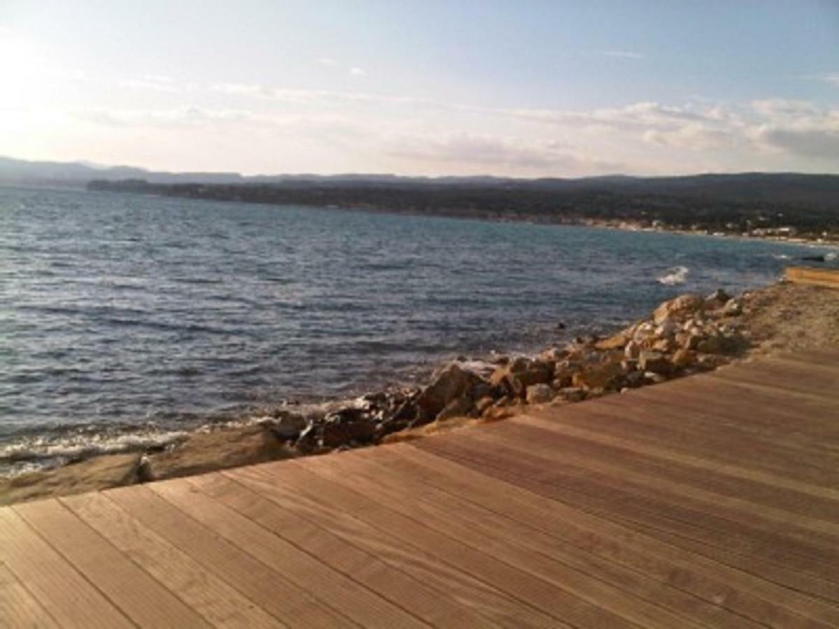 Apartamento Les Palmiers Saint-Cyr-sur-Mer Exterior foto