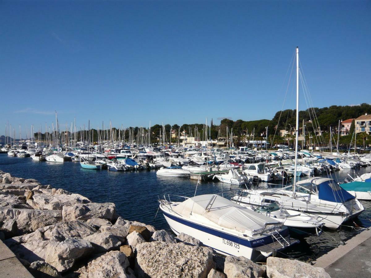 Apartamento Les Palmiers Saint-Cyr-sur-Mer Exterior foto